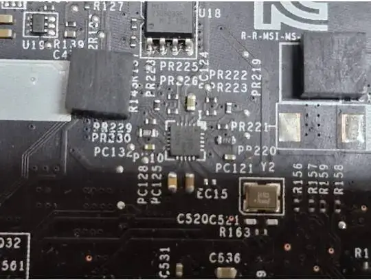 לוח (מעגל מודפס) אחרי תיקון